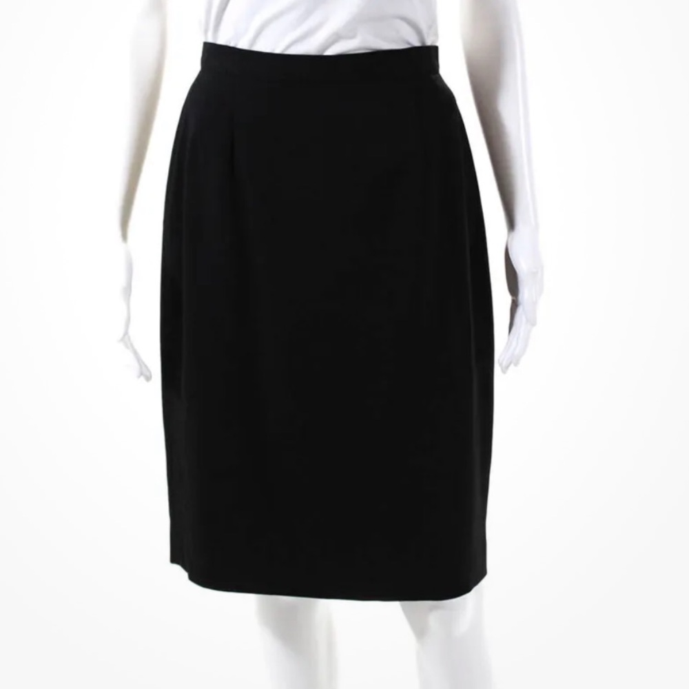 Vintage Giorgio Armani Le Collezioni Wool Skirt -Size 8 Italy